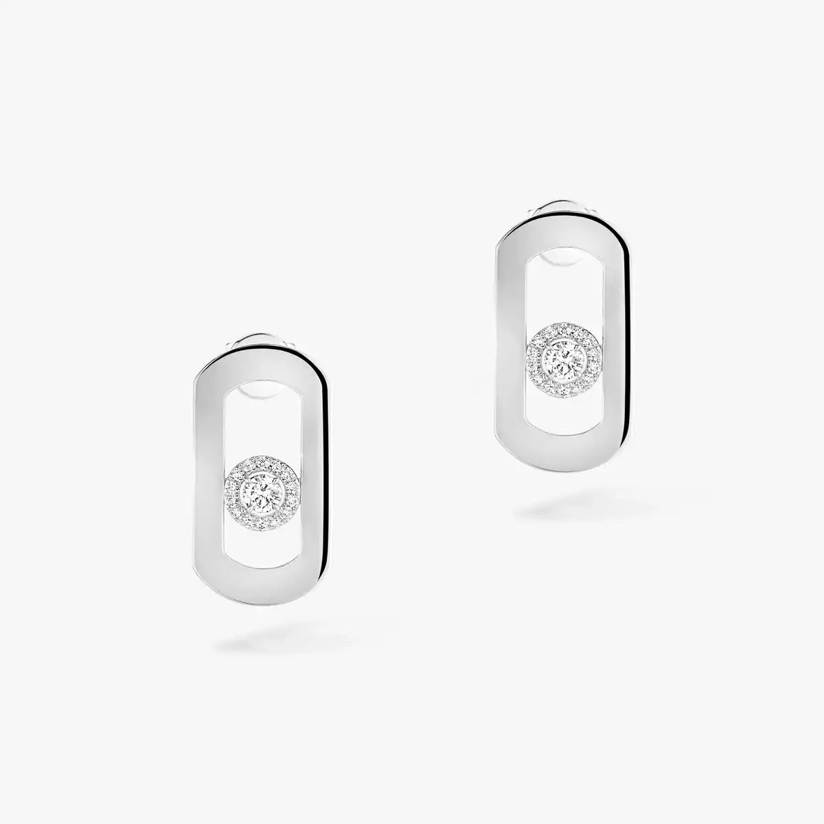 [Lume Jewelry]So Move Diamond Earrings in Yellow Gold
