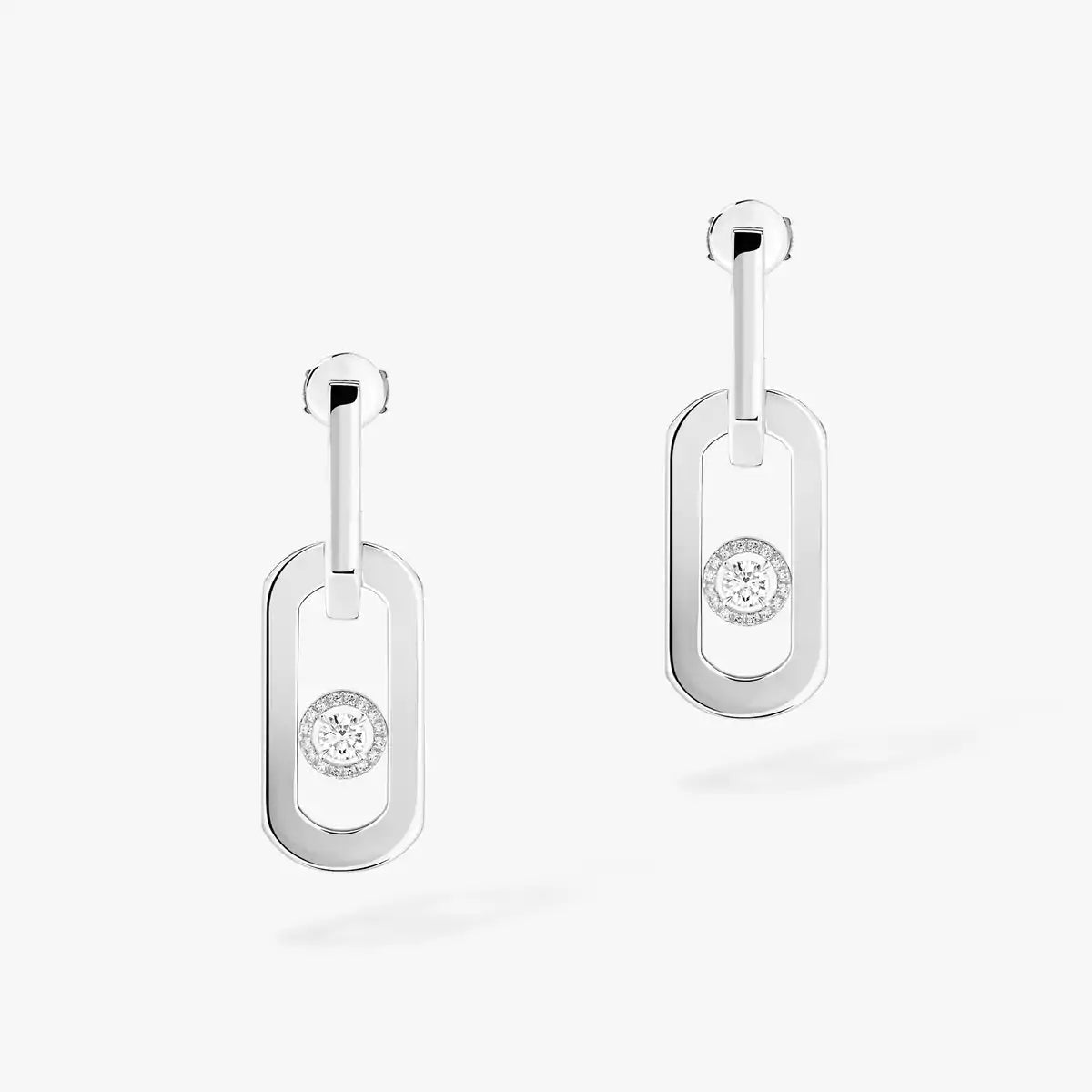 [Lume Jewelry] So Move XL Diamond Hoop Earring