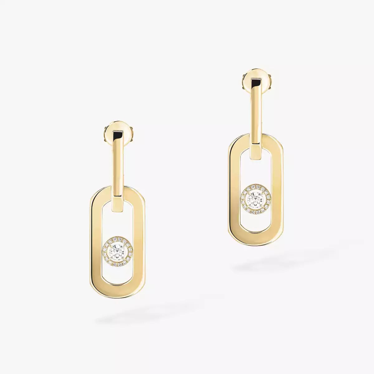 [Lume Jewelry] So Move XL Diamond Hoop Earring
