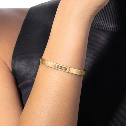 [Lume Jewelry]Move Noa Ciselé bangle
