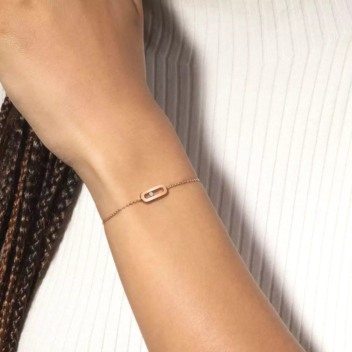 [Lume Jewelry]Move Uno Diamond Bracelet