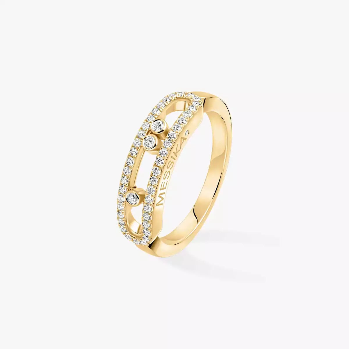 [Lume Jewelry] Baby Move Gold Diamond Pave_ Ring