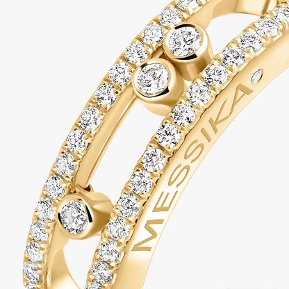 [Lume Jewelry] Baby Move Gold Diamond Pave_ Ring