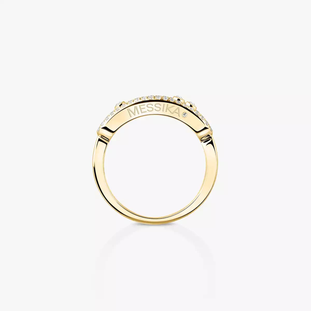 [Lume Jewelry] Baby Move Gold Diamond Pave_ Ring