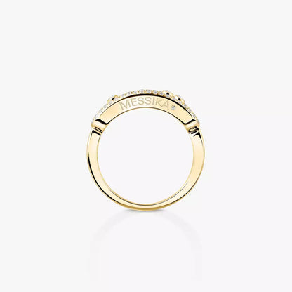 [Lume Jewelry] Baby Move Gold Diamond Pave_ Ring