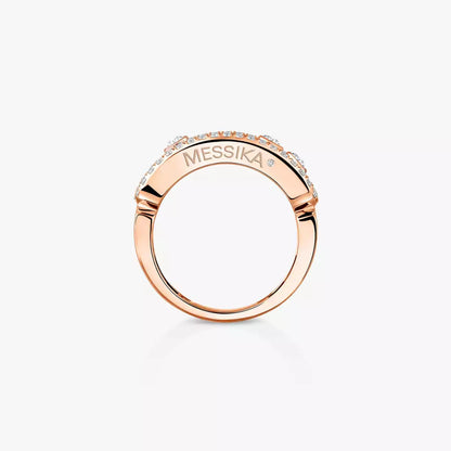 [Lume Jewelry] Move Gold Diamond Pave_ Ring