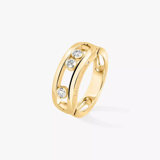 [Lume Jewelry] MoveGold Diamond Ring