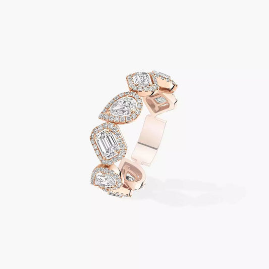 [Lume Jewelry]Diamond Wedding Ring My Twin