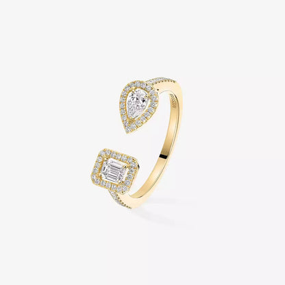 [Lume Jewelry]My Twin Toi Gold Diamond Ring