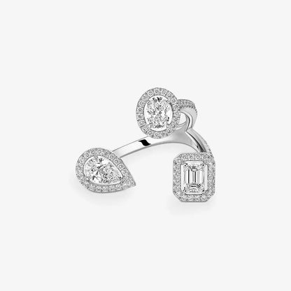 [Lume Jewelry] Diamond Ring 0,25ct My Twin Trilogy