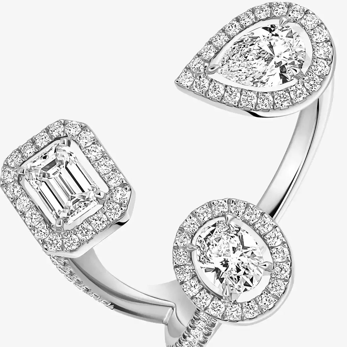 [Lume Jewelry] Diamond Ring 0,25ct My Twin Trilogy
