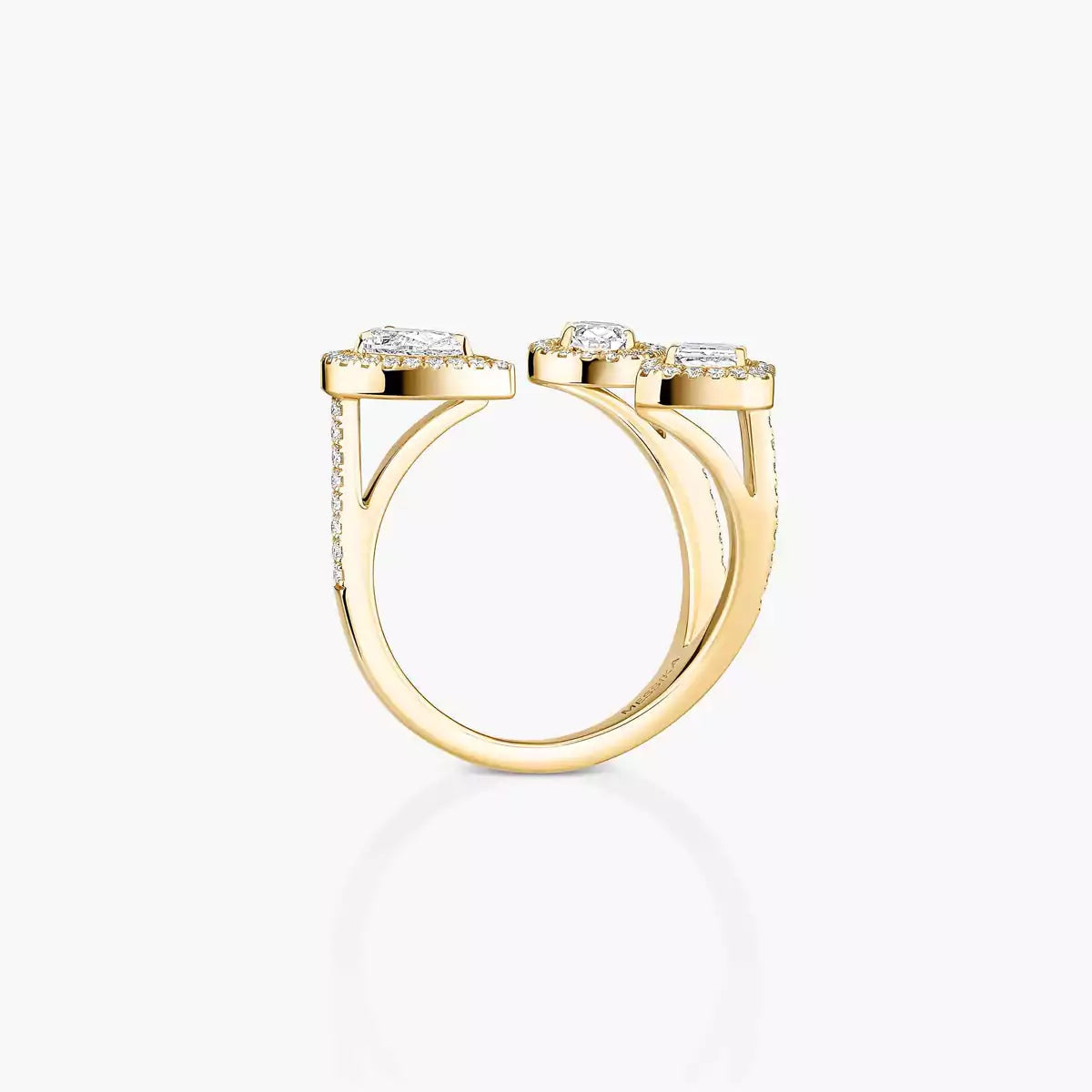 [Lume Jewelry] Diamond Ring 0,25ct My Twin Trilogy