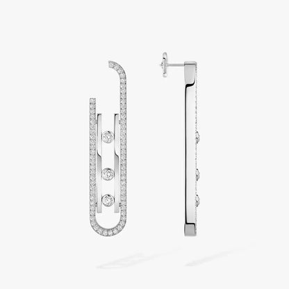 [Lume Jewelry]Diamond Pendant Earrings Move 10Th