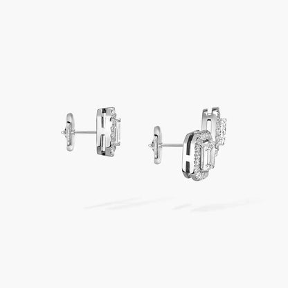 [Lume Jewelry]Diamond Earrings 0,10ct My Twin 1+2