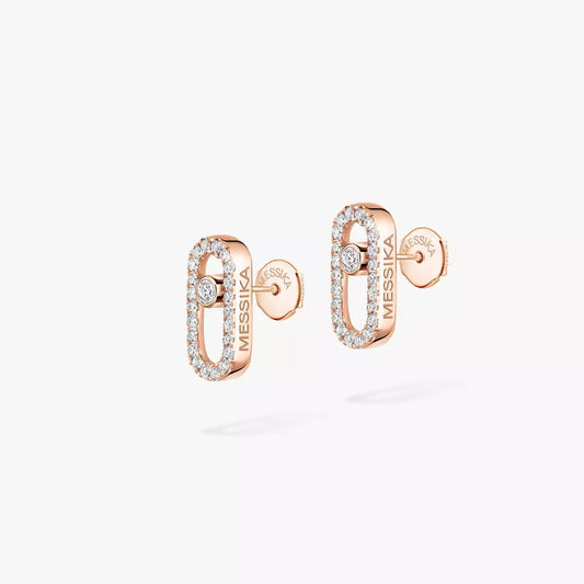 [Lume Jewelry]Move Uno Diamond Earrings