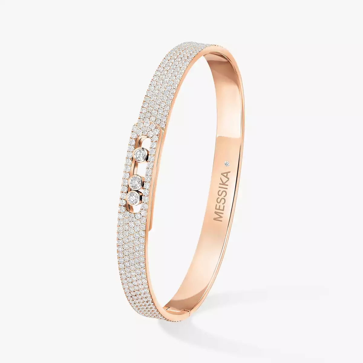 [Lume Jewelry]Move Noa Full Pavé Diamond Bangle Bracelet
