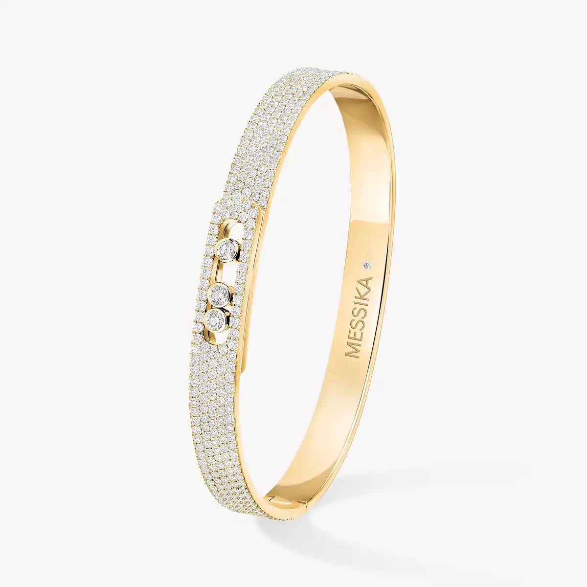 [Lume Jewelry]Move Noa Full Pavé Diamond Bangle Bracelet