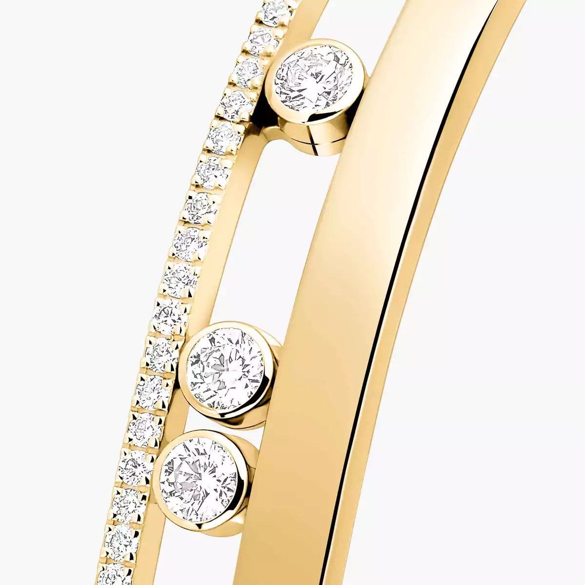 [Lume Jewelry]Move Romane Diamond Bangle Bracelet