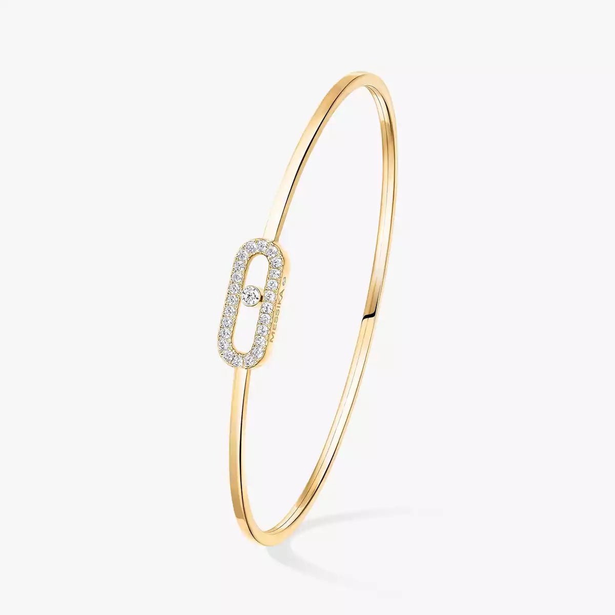 [Lume Jewelry]Move Uno pavé flex bangle medium