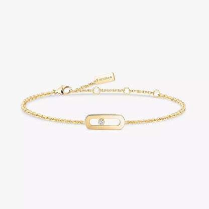 [Lume Jewelry]Move Uno Diamond Bracelet