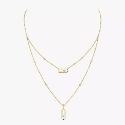 [Lume Jewelry] Move Uno Diamond Necklace
