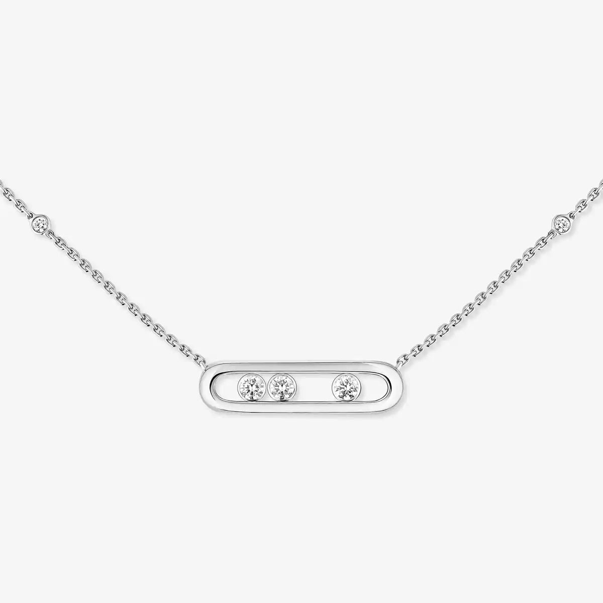 [Lume Jewelry] Baby Move Gold Diamond Necklace