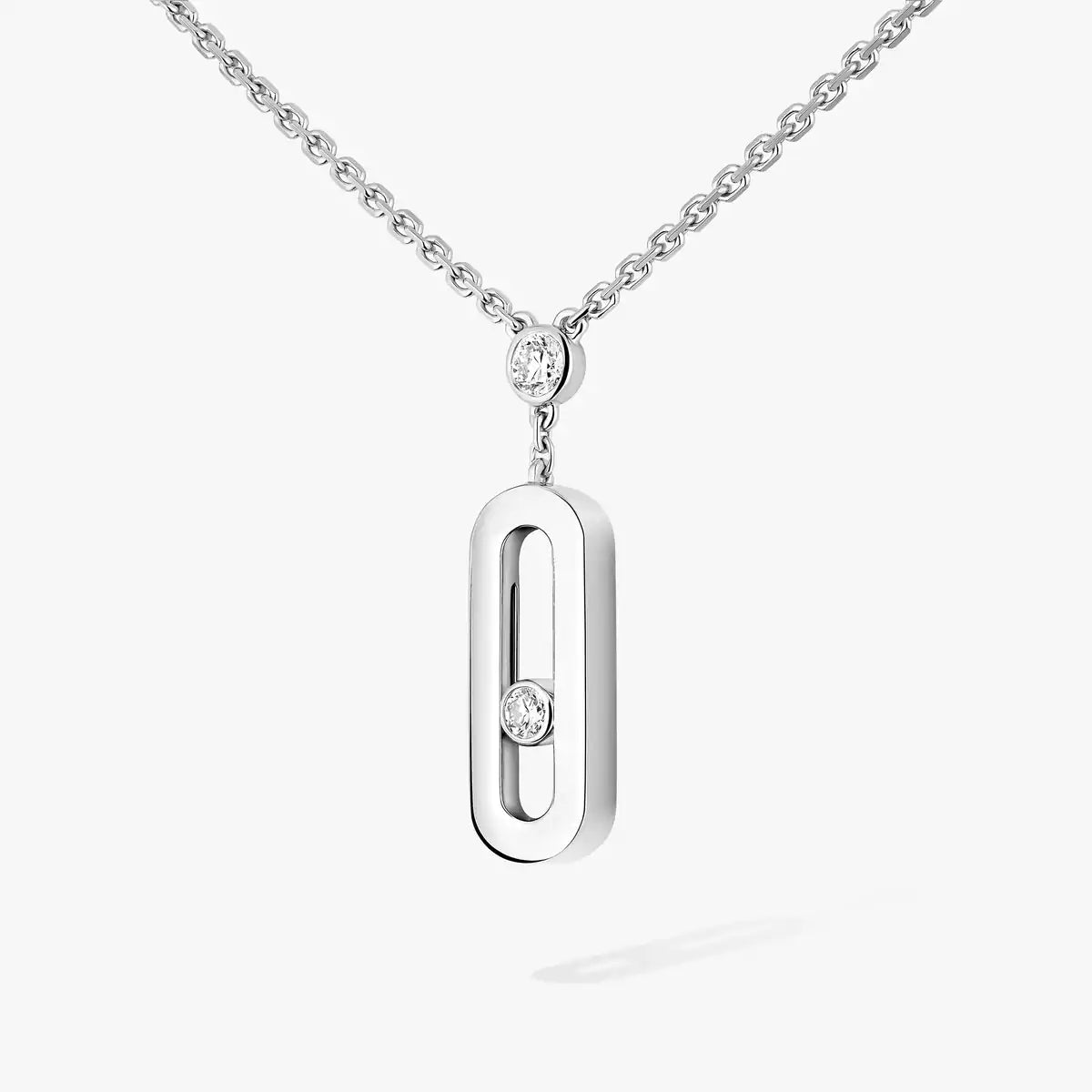 [Lume Jewelry] Move Uno Gold Diamond Long Necklace