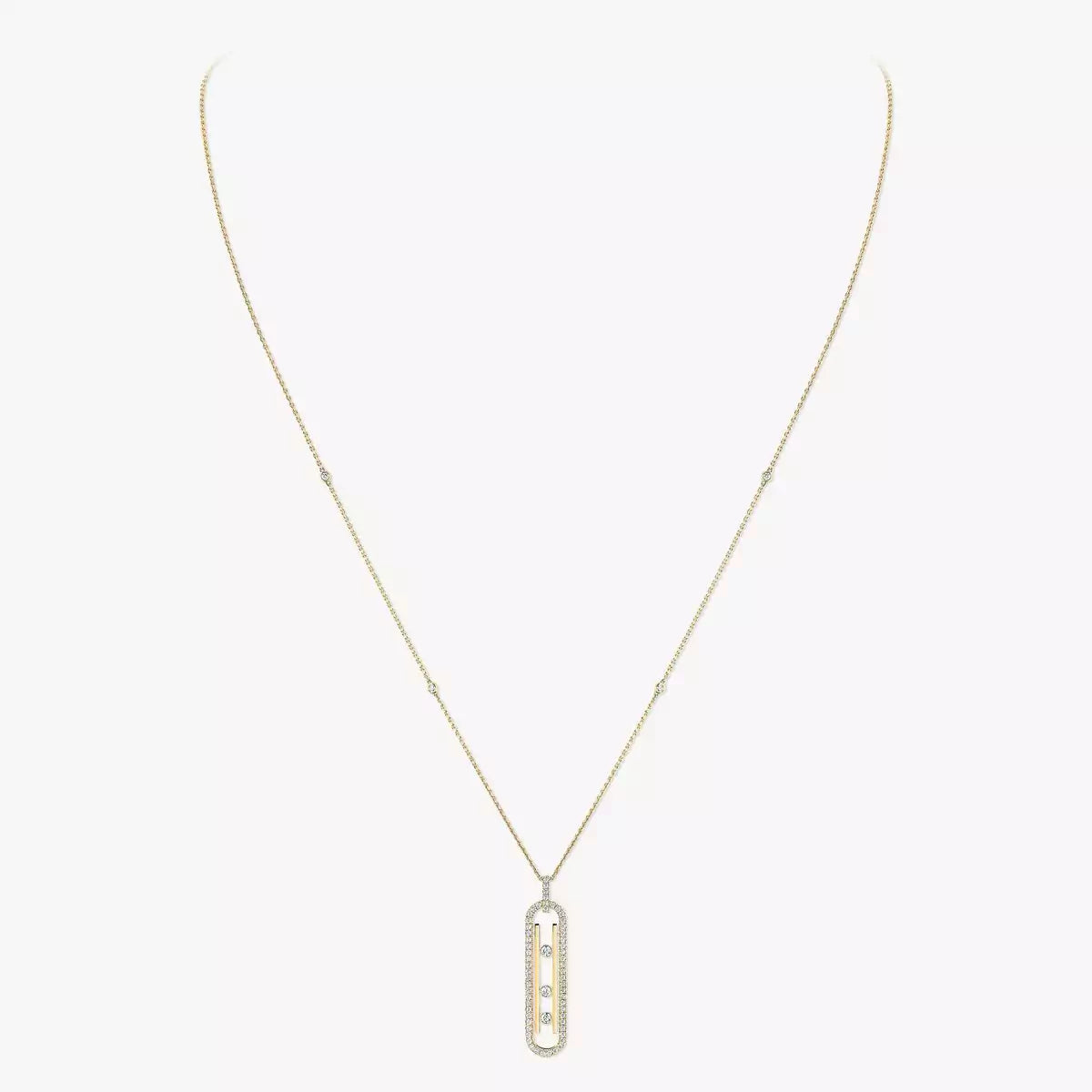 [Lume Jewelry]Diamond Necklace Move 10Th