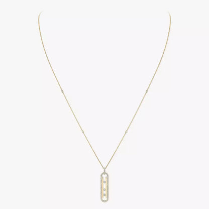 [Lume Jewelry]Diamond Necklace Move 10Th
