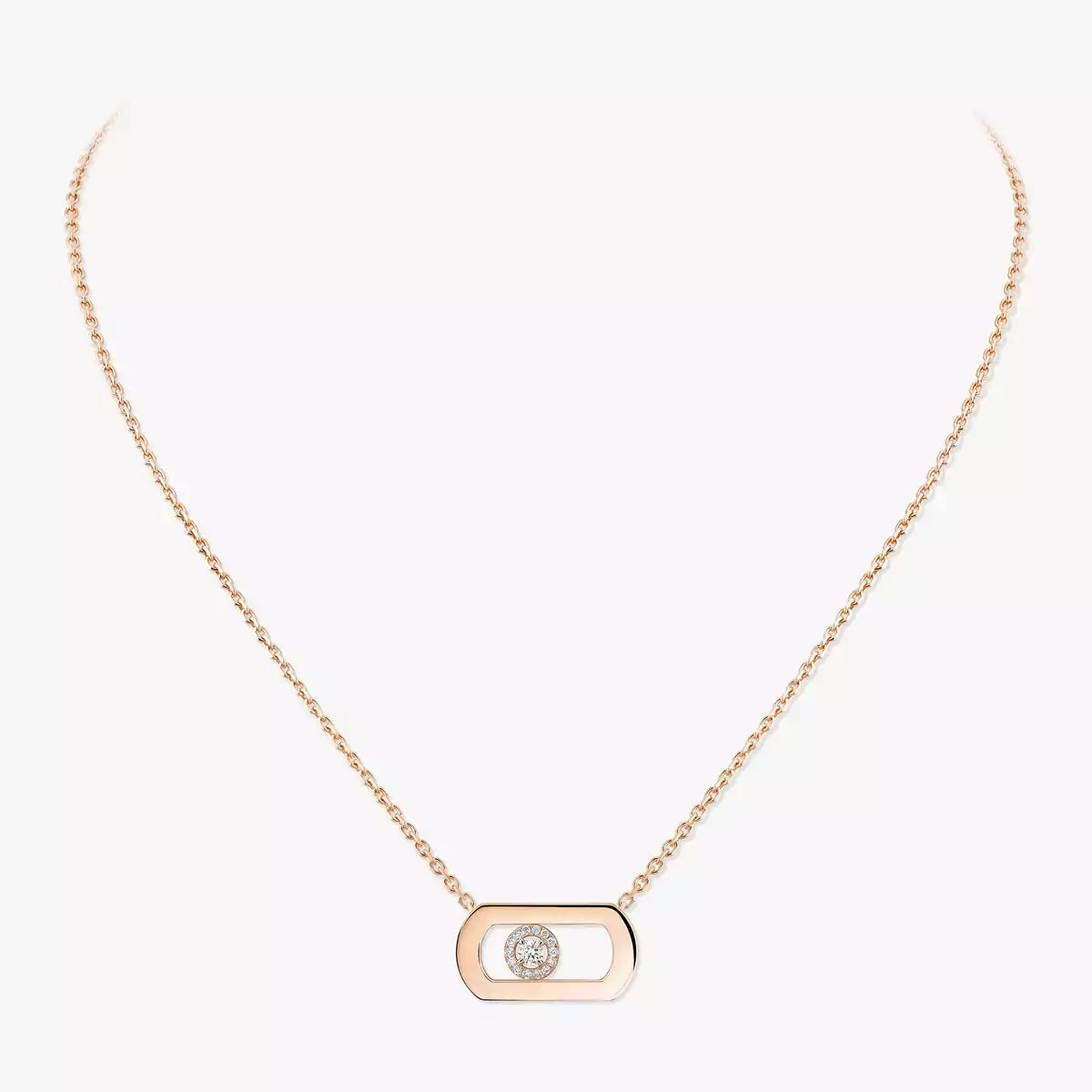 [Lume Jewelry]So Move Diamond Necklace in Gold