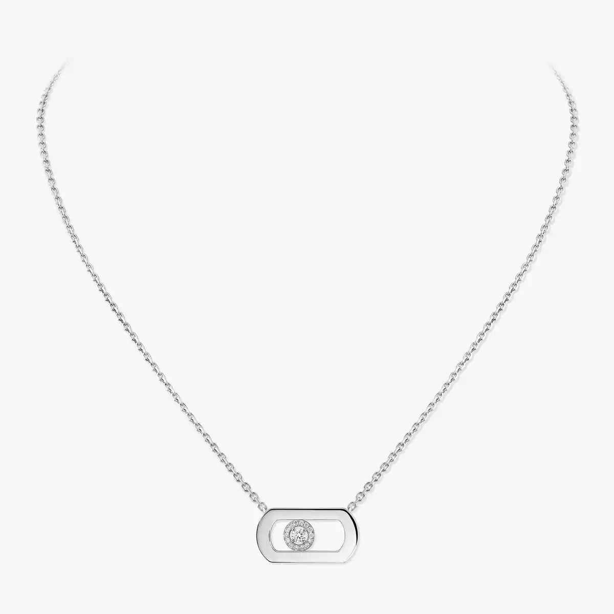 [Lume Jewelry]So Move Diamond Necklace in Gold