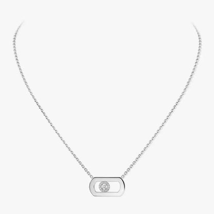 [Lume Jewelry]So Move Diamond Necklace in Gold
