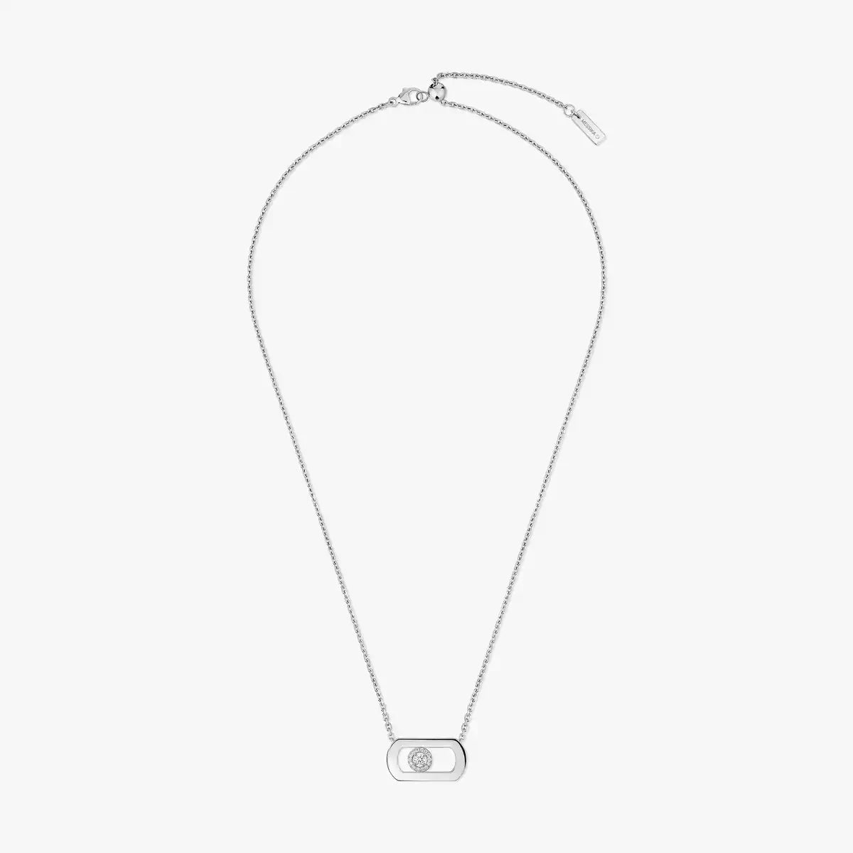 [Lume Jewelry]So Move Diamond Necklace in Gold