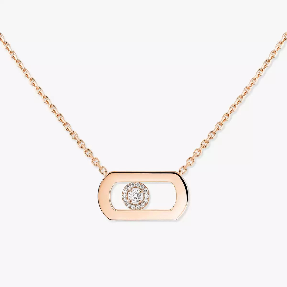 [Lume Jewelry]So Move Diamond Necklace in Gold