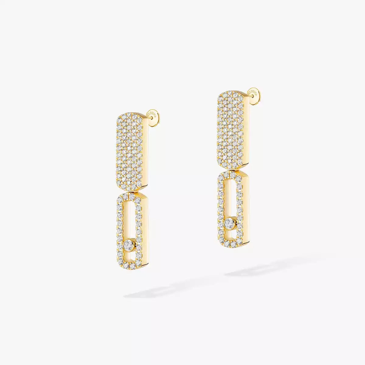 [Lume Jewelry]Imperial Move SM Diamond Earrings