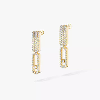 [Lume Jewelry]Imperial Move SM Diamond Earrings