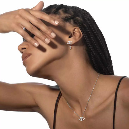 [Lume Jewelry]Lucky Eye Diamond Earrings