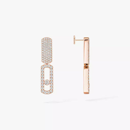 [Lume Jewelry]Imperial Move SM Diamond Earrings