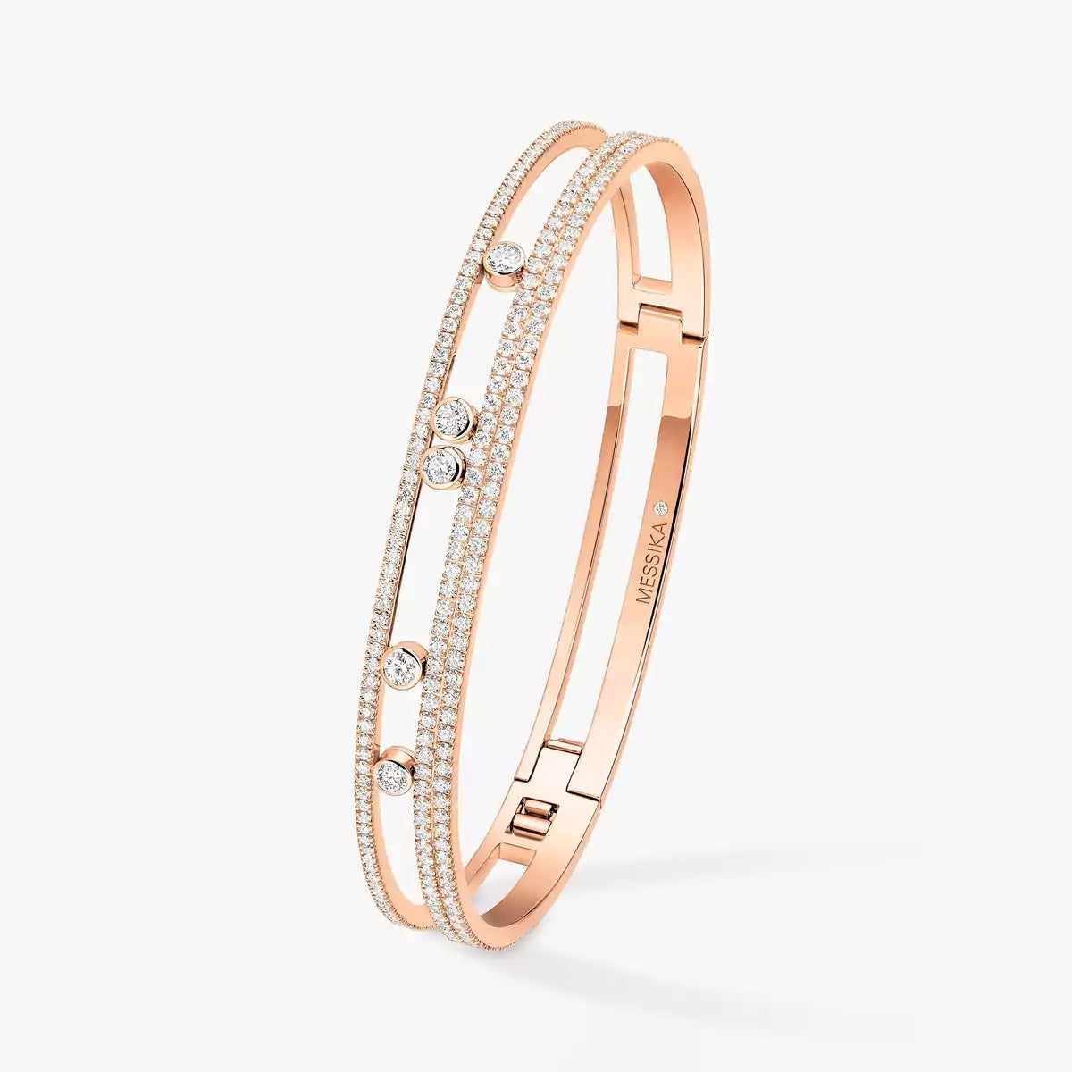 [Lume Jewelry]Move Romane pavé bangle