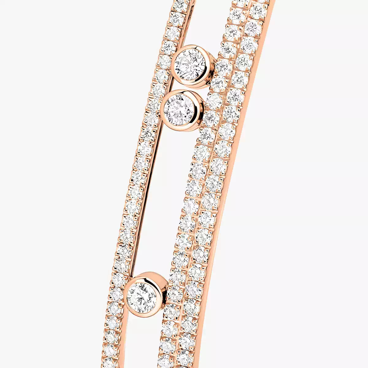 [Lume Jewelry]Move Romane pavé bangle