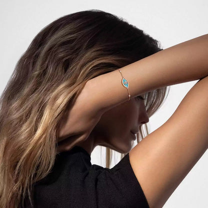 [Lume Jewelry]Lucky Eye Diamond Bracelet