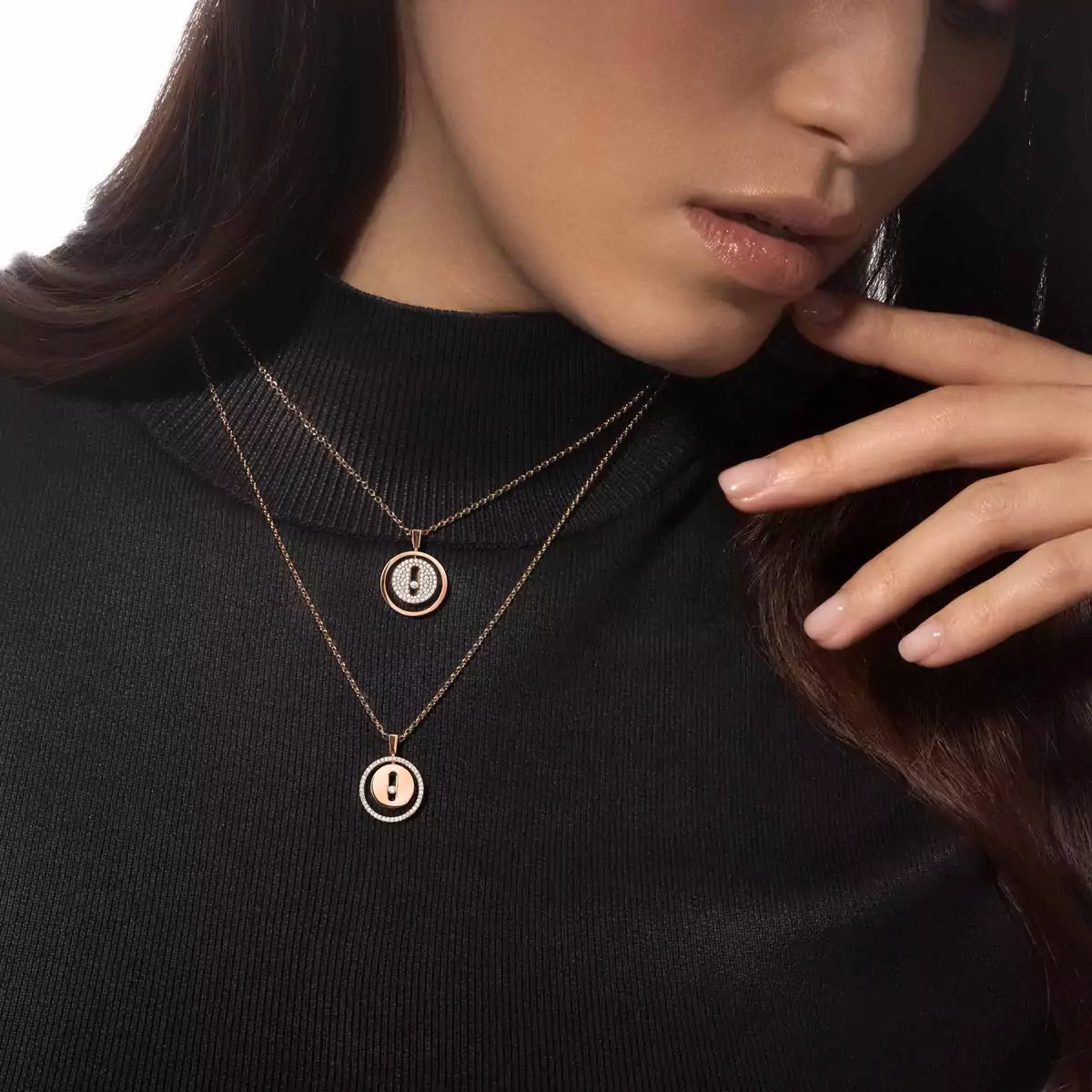 [Lume Jewelry] Lucky Move Diamond Necklace
