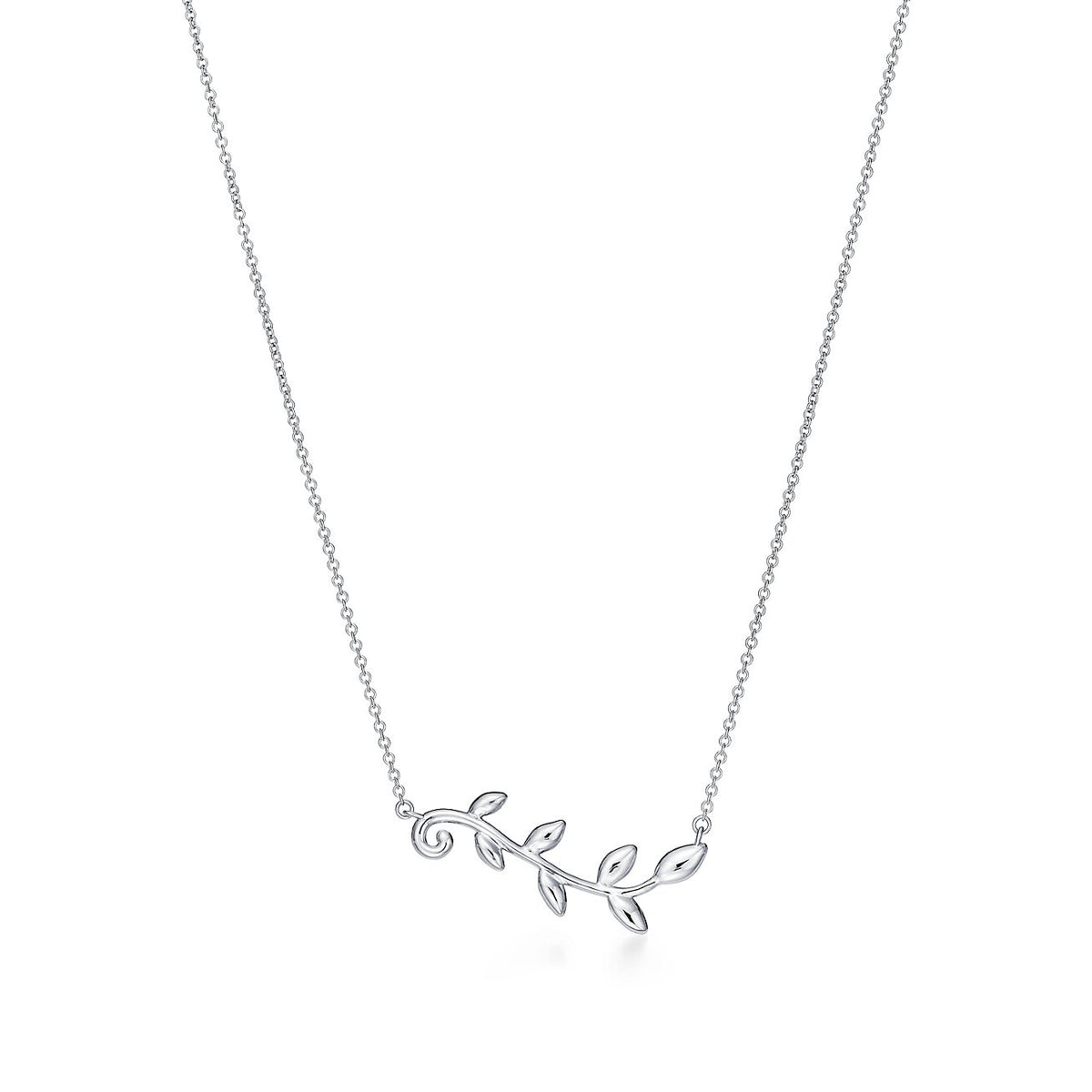 [Lume Jewelry]PALOMA PICASSO STERLING SILVER OLIVE BRANCH NECKLACE