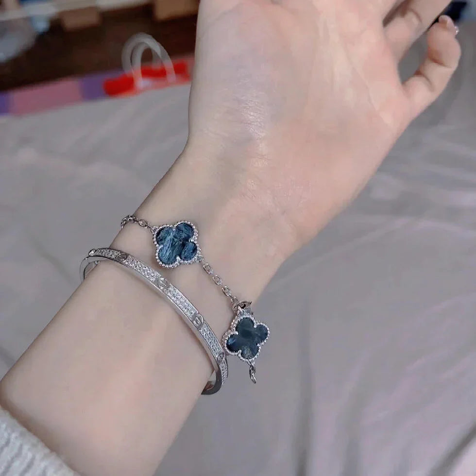 [Lume Jewelry]New CLOVER 5 MOTIF PIETERSITE BRACELET COLLECTION