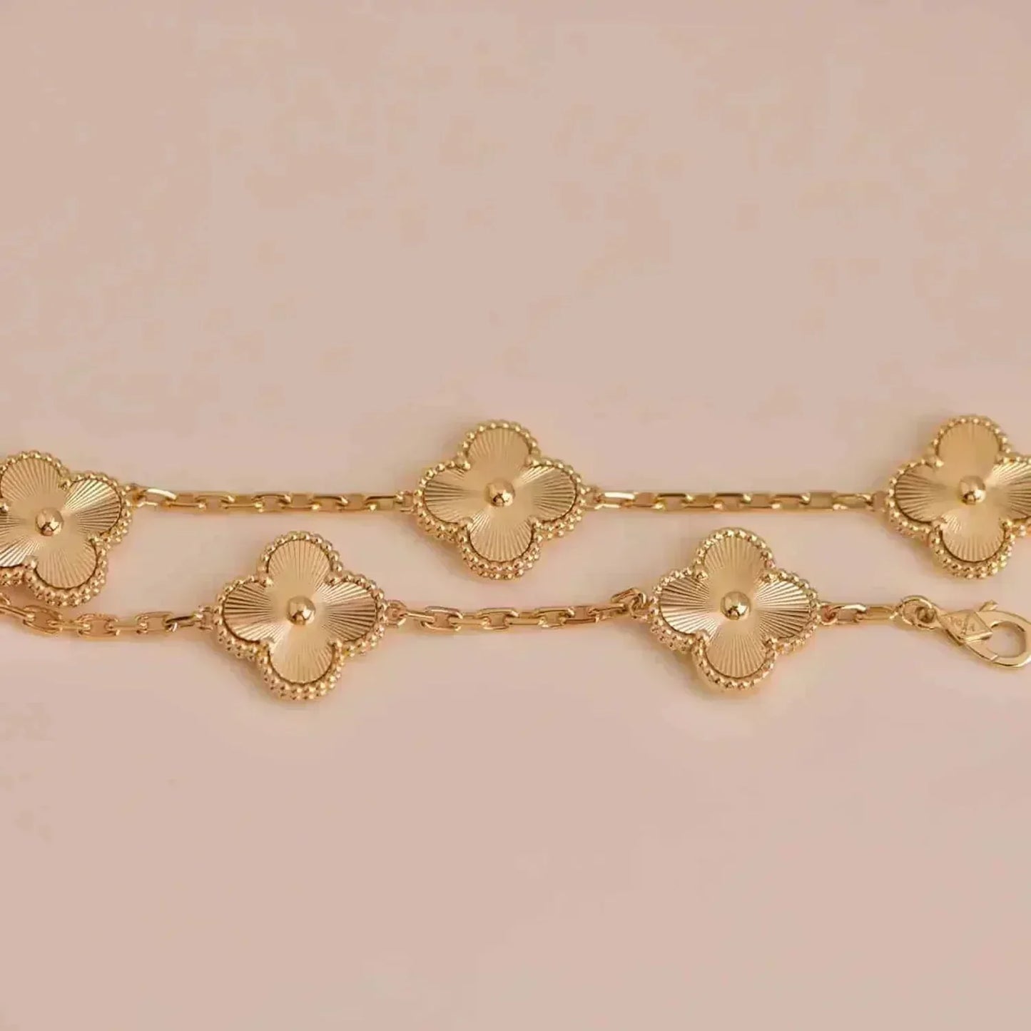 [Lume Jewelry]New  CLOVER 5 MOTIF LASER BRACELET COLLECTION