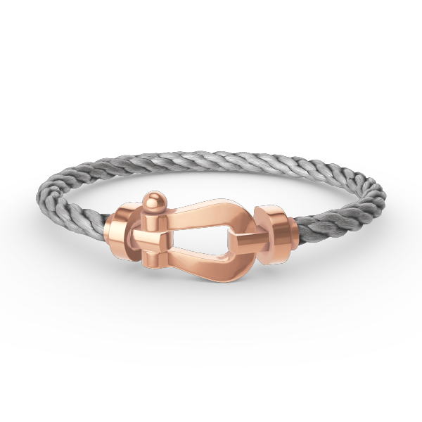 ¡®Lume Jewelry¡¯FORCE LARGE HORSESHOE NO DIAMOND BRACELET ROSE GOLD