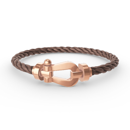 ¡®Lume Jewelry¡¯FORCE LARGE HORSESHOE NO DIAMOND BRACELET ROSE GOLD