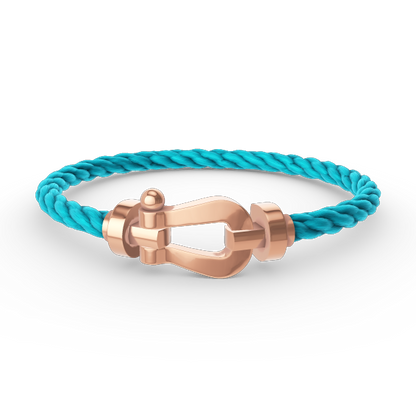 ¡®Lume Jewelry¡¯FORCE LARGE HORSESHOE NO DIAMOND BRACELET ROSE GOLD