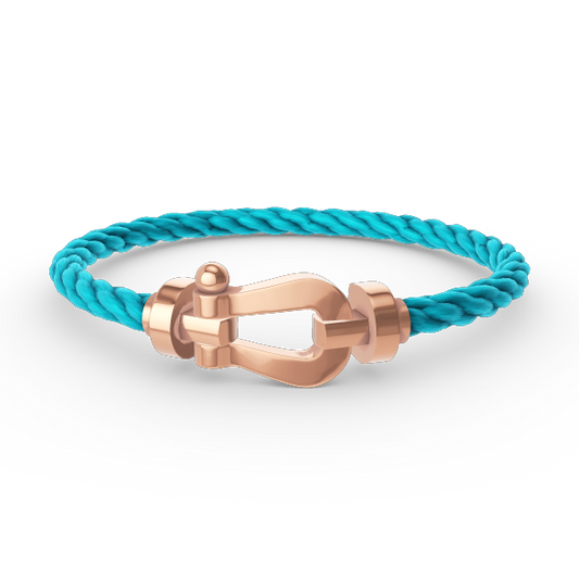¡®Lume Jewelry¡¯FORCE LARGE HORSESHOE NO DIAMOND BRACELET ROSE GOLD