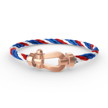 ¡®Lume Jewelry¡¯FORCE LARGE HORSESHOE NO DIAMOND BRACELET ROSE GOLD